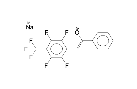 2-(4-TRIFLUOROMETHYLTETRAFLUOROPHENYL)ACETOPHENONE, SODIUM SALT