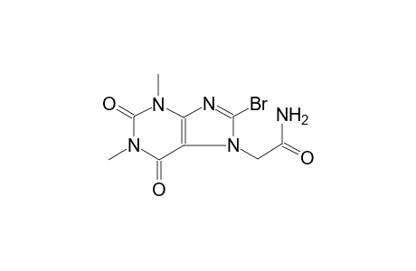 2-(8-bromo-1,3-dimethyl-2,6-dioxo-1,2,3,6-tetrahydro-7H-purin-7-yl)acetamide