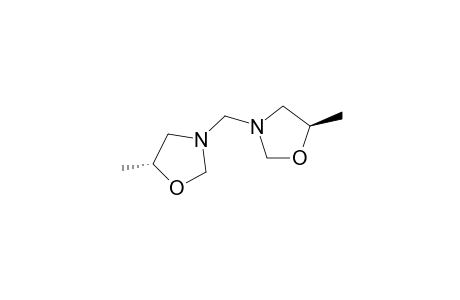 Bis[(5R)-5-methyl-1,3-oxazolidin-3-yl]methane