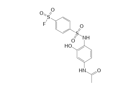 4'-[p-(fluorosulfonyl)benzenesulfonamido]-3'-hydroxyacetanilide