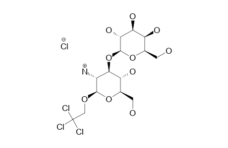 2,2,2-TRICHLOROETHYL-2-AMINO-2-DEOXY-3-O-(BETA-D-GALACTOPYRANOSYL)-BETA-D-GLUCOPYRANOSIDE-HYDROCHLORIDE