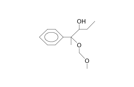 2-Methoxymethoxy-2-phenyl-3-pentanol isomer 1