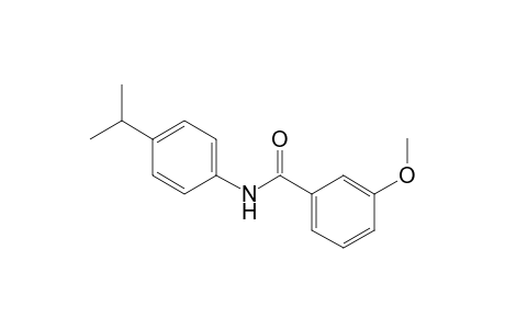 N-(4-isopropylphenyl)-3-methoxybenzamide