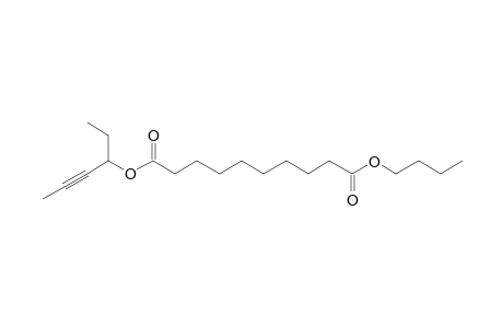 Sebacic acid, butyl hex-4-yn-3-yl ester