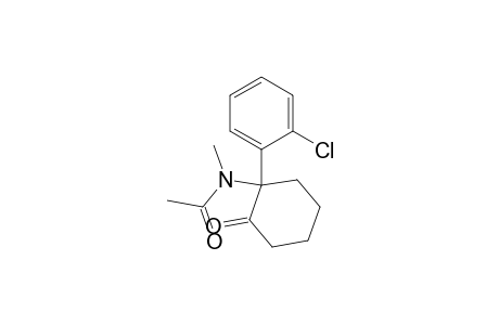 2-(2-Chlorophenyl)-2-(N-methyl-N-acetylamino)cyclohexanone