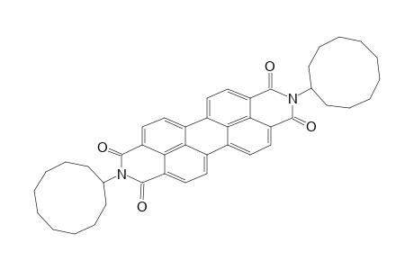 N,N'-Dicyclodecyl-3,4,9,10-perylenetetracarboxylic 3,4:9,10-diimide