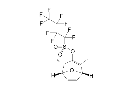 (1R,2S,5S)-2,4-Dimethyl-8-oxabicyclo[3.2.1]octa-2,6-dien-3-yl Nonaflate