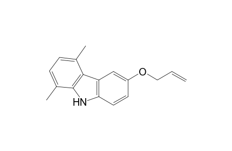 9H-Carbazole, 1,4-dimethyl-6-(2-propenyloxy)-