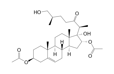 (20S,25R)-Cholest-5-en-22-one, 3,16-bis(acetyloxy)-17,27-dihydroxy-, (3.beta.,16.alpha.,17.alpha.)-