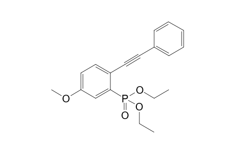 (5-Methoxy-2-phenylethynyl-phenyl)-phosphonic Acid Diethyl Ester
