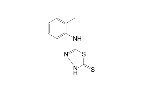 2-(o-TOLUIDINO)-delta2-1,3,4-THIADIAZOLINE-5-THIONE