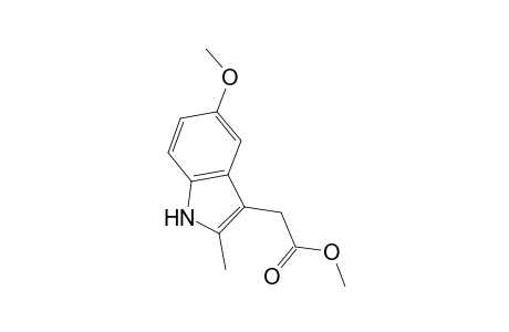 1H-Indole-3-acetic acid, 5-methoxy-2-methyl-, methyl ester