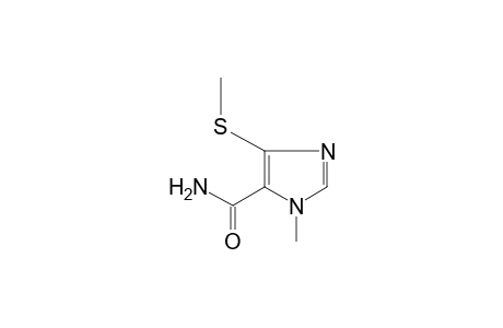 1-methyl-4-(methylthio)imidazole-5-carboxamide