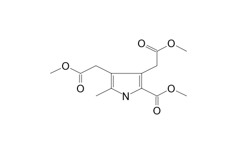 3,4-Bis-methoxycarbonylmethyl-5-methyl-1H-pyrrole-2-carboxylic acid, methyl ester