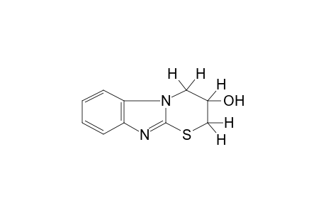 3,4-dihydro-2H-[1,3]thiazino[3,2-a]benzimidazol-3-ol