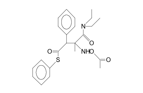2-[(Acetyloxy)-amino]-N,N-diethyl-2-methyl-4-oxo-4-thiophenyl-3-phenyl-butanamide