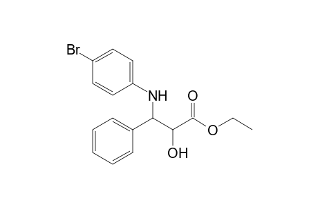 ethyl (2R,3R)-3-(4-bromoanilino)-2-hydroxy-3-phenylpropanoate