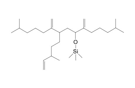 ((2,14-dimethyl-6,10-dimethylene-9-(3-methylpent-4-en-1-yl)pentadecan-7-yl)oxy)trimethylsilane