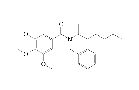 Benzamide, 3,4,5-trimethoxy-N-benzyl-N-(hept-2-yl)-