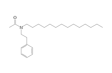 Acetamide, N-(2-phenylethyl)-N-tetradecyl-