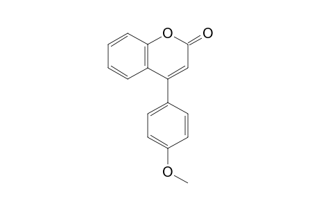 4-(4-Methoxyphenyl)-2H-1-benzopyran-2-one