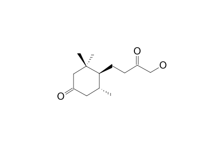 (5R,6S)-MEGASTIGMAN-10-HYDROXY-3,9-DIONE