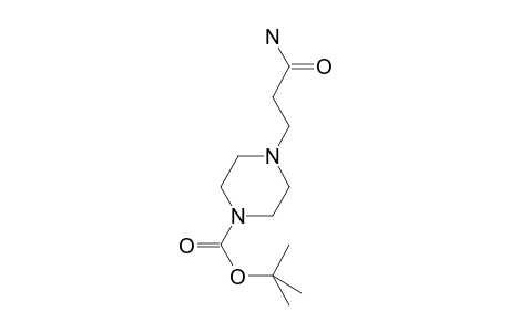 Piperazine-1-carboxylic acid, 4-(3-amino-3-oxopropyl)-, tert-butyl ester