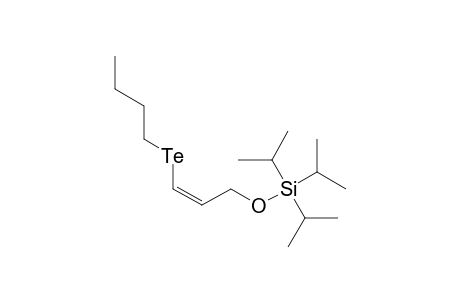 (Z)-3[-(BUTYLTELLANYL)-ALLYL]-TRIISOPROPYL-SILANE