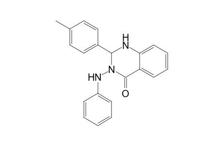 3-(Phenylamino)-2-p-tolyl-2,3-dihydroquinazolin-4(1H)-one