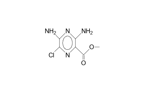 METHYL-3',5'-DIAMINO-6'-CHLOR-PYRAZINE-CARBOXYLATE