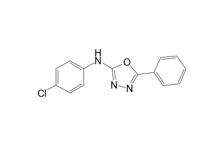 2-PHENYL-5-(4-CHLORO-PHENYLAMINO)-1,3,4-OXADIAZOLE