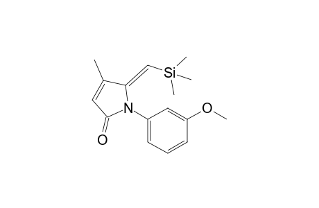 (Z)-1-(3-Methoxyphenyl)-4-methyl-5-[(trimethylsilyl)methylene]-1,5-dihydro-2H-pyrrol-2-one