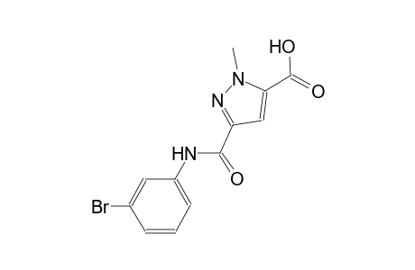 3-[(3-bromoanilino)carbonyl]-1-methyl-1H-pyrazole-5-carboxylic acid