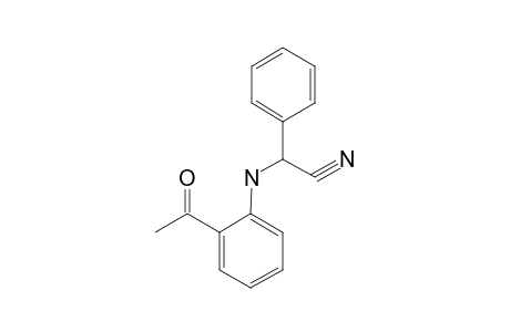 (o-acetylanilino)phenylacetonitrile