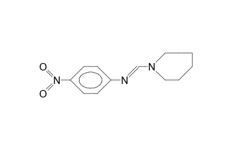 PARA-NITRO-N(1),N(1)-HEXAMETHYLEN-N(2)-PHENYLFORMAMIDINE