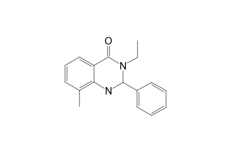 3-Ethyl-8-methyl-2-phenyl-2,3-dihydroquinazolin-4(1H)-one