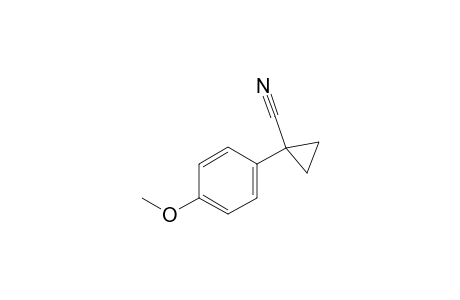 1-(p-methoxyphenyl)cyclopropanecarbonitrile