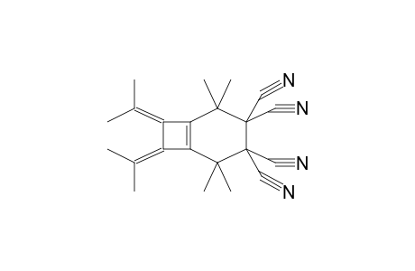 Bicyclo[4.2.0]oct-1(6)-ene, 3,3,4,4-tetracyano-7,8-diisopropylidene-2,2,5,5-tetramethyl-