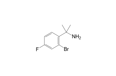 2-(2-Bromo-4-fluorophenyl)propan-2-amine