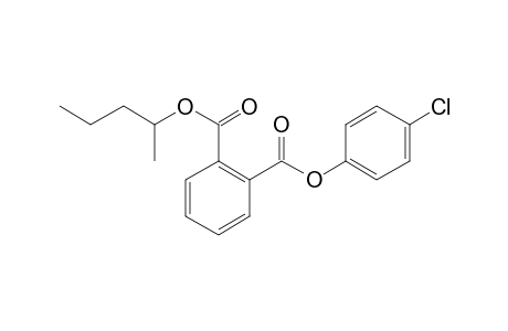 Phthalic acid, 4-chlorophenyl 2-pentyl ester