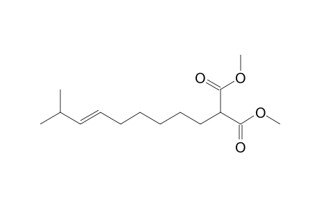 (E)-Methyl 2-methoxycarboyl-10-methyl-8-undecenoate