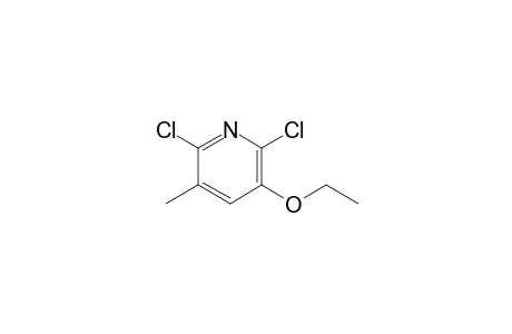 2,6-Dichloro-3-methyl-5-ethoxypyridine