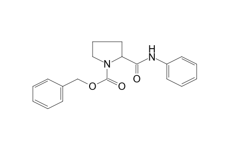 2-Phenylcarbamoylpyrrolidine-1-carboxylic acid, benzyl ester