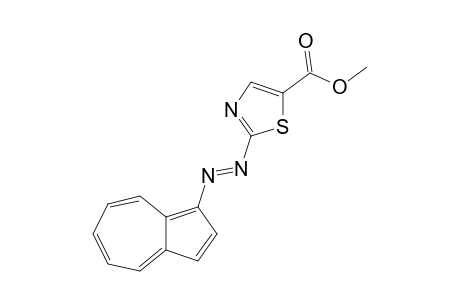 METHYL-2-(AZULEN-1-YLDIAZENYL)-1,3-THIAZOLE-5-CARBOXYLATE