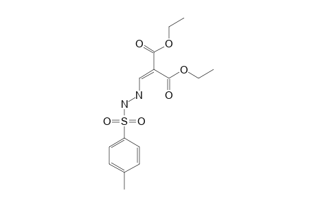 {[(p-tolylsulfonyl)hydrazino]methylene}malonic acid, diethyl ester