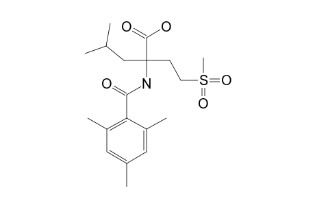 2-[2-(methylsulfonyl)ethyl]-N-(2,4,6-trimethylbenzoyl)leucine
