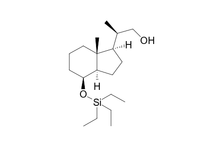 (8S,20R)-Des-A,B-8-[(triethylsilyl)oxy]-20-(hydroxymethyl)-pregnane