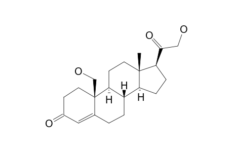 Pregn-4-ene-3,20-dione, 19,21-dihydroxy-