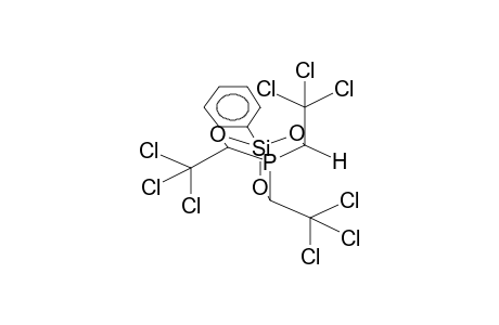 1-PHENYL-3,5,8-TRIS(TRICHLOROMETHYL)-1-SILA-4-PHOSPHA-2,6,7-TRIOXABICYCLO[2.2.2]OCTANE