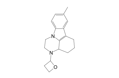 2,3,3a,4,5,6-Hexahydro-8-methyl-3-(2-oxetanyl)-1H-pyrazino[3,2,1-j,k]carbazole